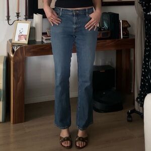 Vintage Levi’s Bootcut Jeans with Mid-Rise Waist